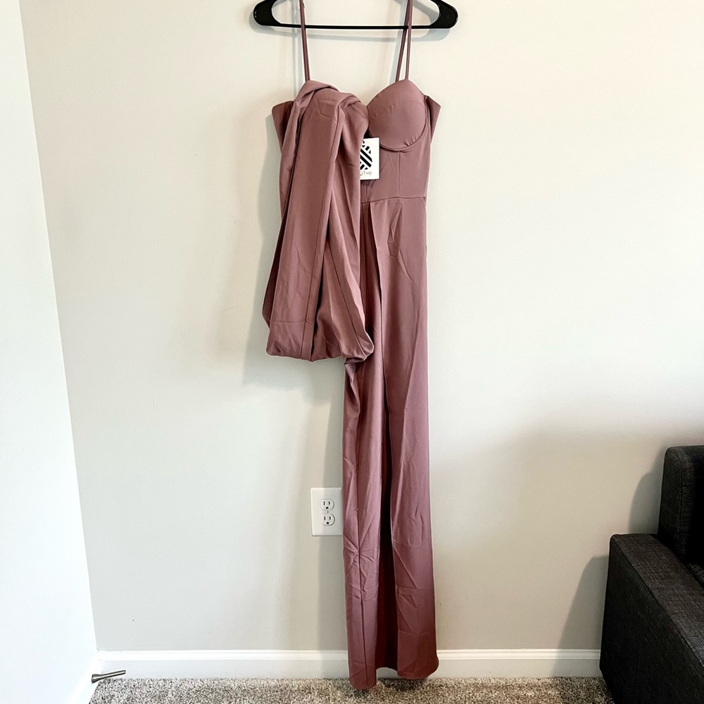 Blithe Read My Lips Jumper: Mauve/Medium - image 5